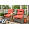 Set of 2 Outdoor Wing Chairs 