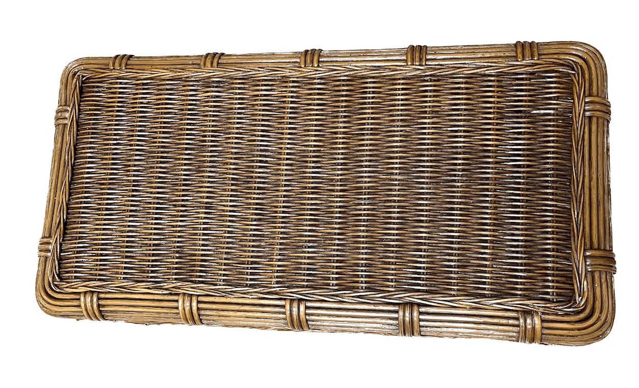 Brown Small Wicker Trunk Savannah Wicker Paradise