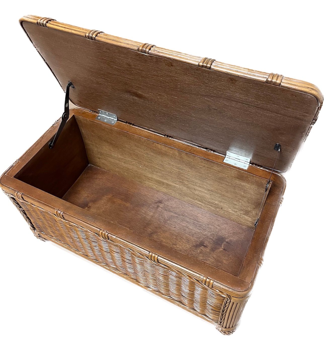 Brown Small Wicker Trunk Savannah Wicker Paradise