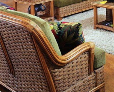 Somerset Rattan Loveseat