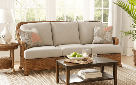 Braxton Culler Somerset Rattan Sofa