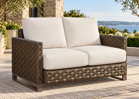 Sorrento Outdoor Wicker Loveseat