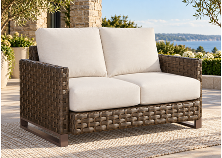 Sorrento Outdoor Wicker Loveseat