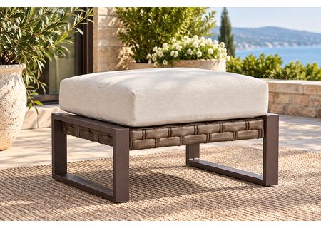 Sorrento Outdoor Wicker Ottoman
