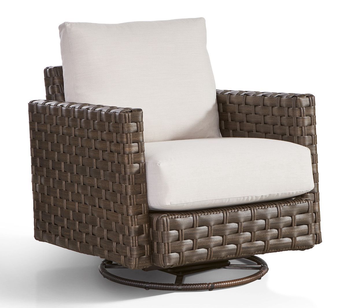 Sorrento Outdoor Wicker Swivel Glider Chair