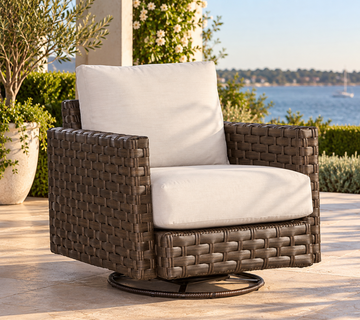 Sorrento Outdoor Wicker Swivel Glider Chair