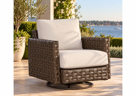 Sorrento Outdoor Wicker Swivel Glider Chair