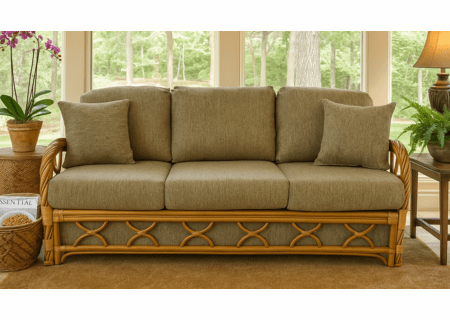 Maui Rattan Sleeper Sofa