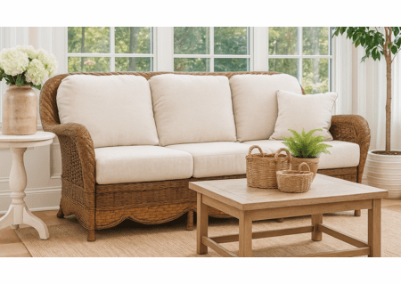 Casablanca Wicker Sofa