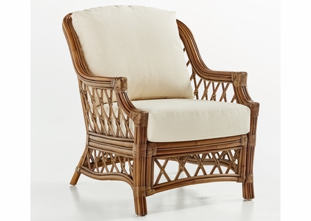 South Seas Rattan Nadine Lounge Chair Replacement Cushions