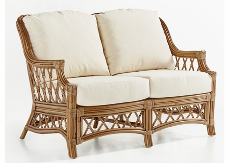 South Seas Rattan Nadine Loveseat Replacement Cushions