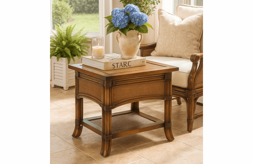 Clearwater Rattan End Table