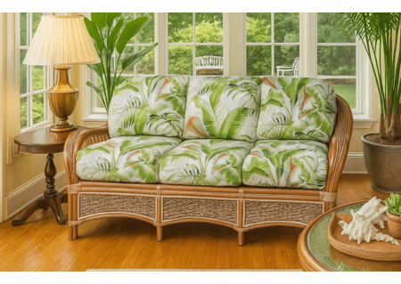 Spice Islands Islander Rattan Sofa (Perfect For Smaller Areas)