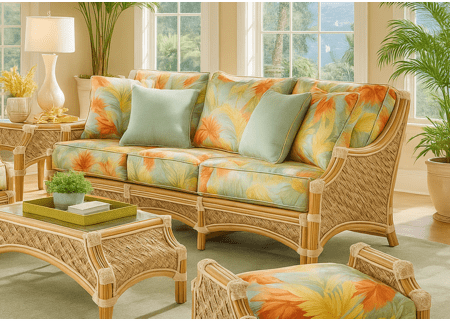 Spice Islands Mauna Loa Natural Rattan Collection