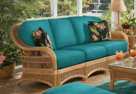 Crestwood Bay Rattan Sofa