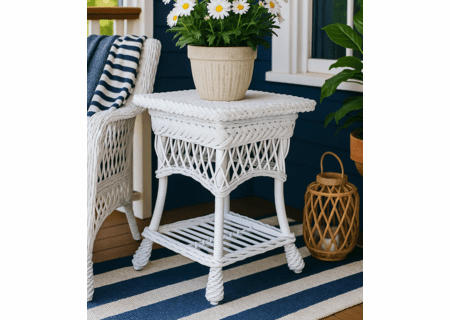 Spice Islands South Hampton Wicker End Table