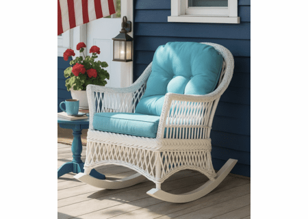 Spice Islands South Hampton Wicker Rocker