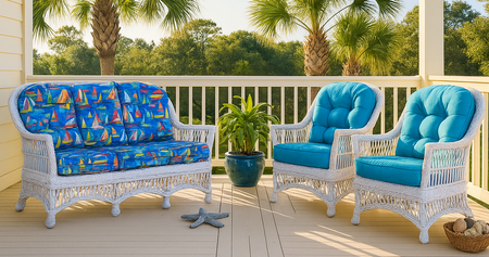 Spice Islands South Hampton Wicker Set of 3