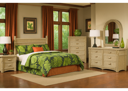 St. Thomas Rattan Bedroom Collection