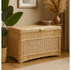 St Thomas Rattan Storage Trunk