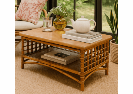 Stockbridge Rattan Coffee Table