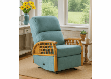 Stockbridge Rattan Glider Recliner