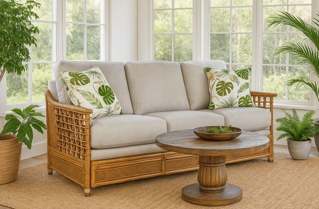Stockbridge Rattan Sofa