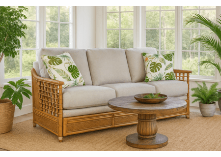 Stockbridge Rattan Sofa