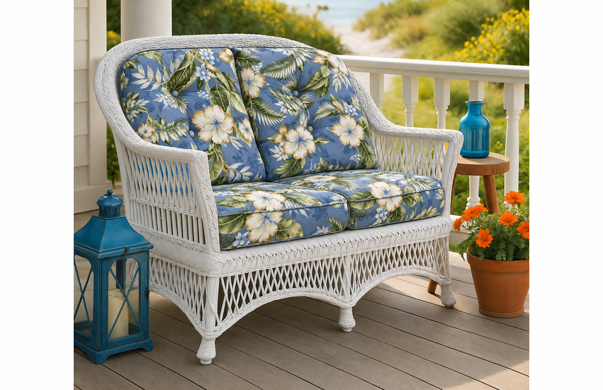 Sunhaven Wicker Loveseat