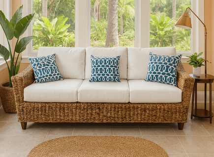 Seagrass Sofa - Tangiers