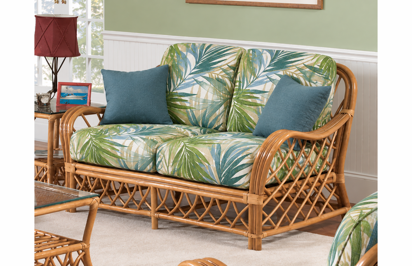 Traditional Loveseat Cushions (4 Cushions)