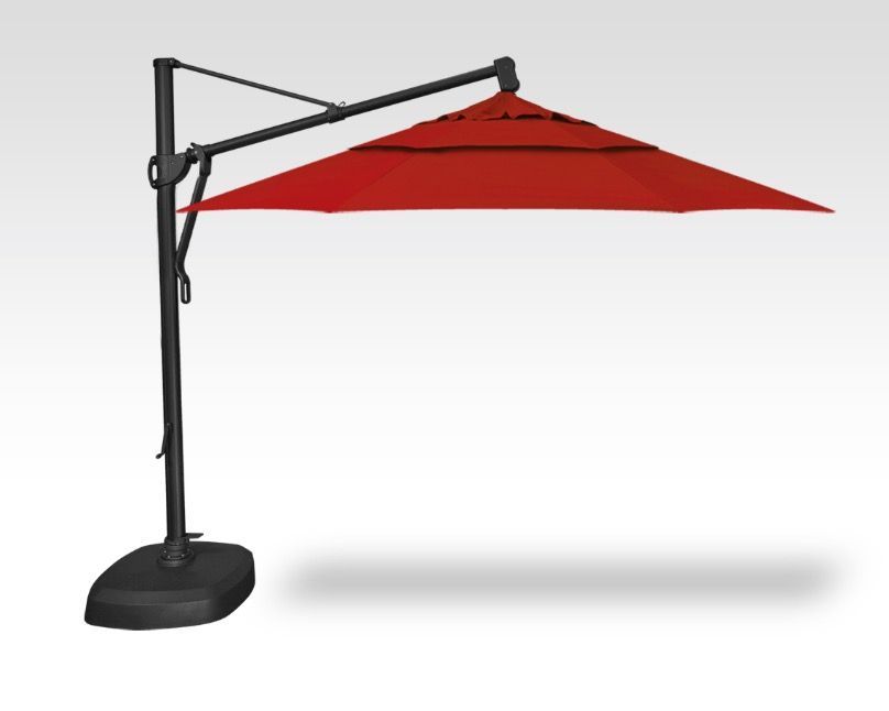 Treasure Garden 11 Foot Cantilever Umbrella with Base Included