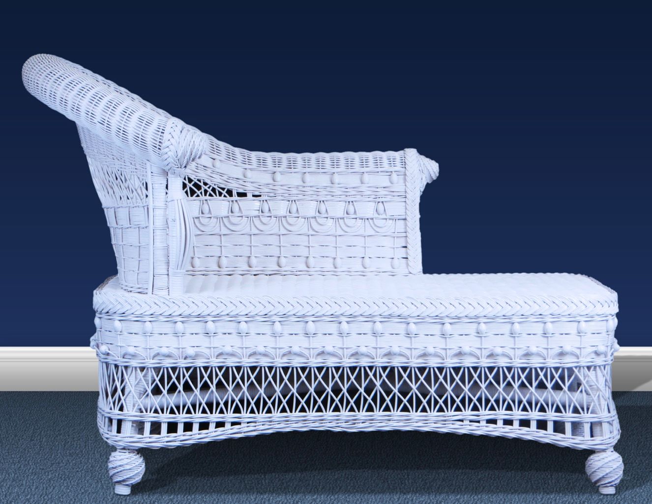 Resin Wicker White Wicker Chaise Lounge Chairs Gazebo White Rattan