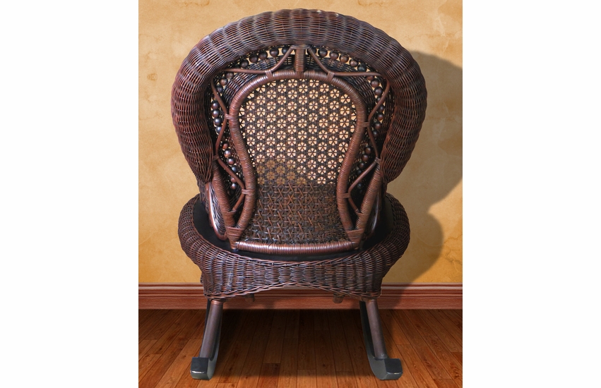 Victorian Wicker Rocker