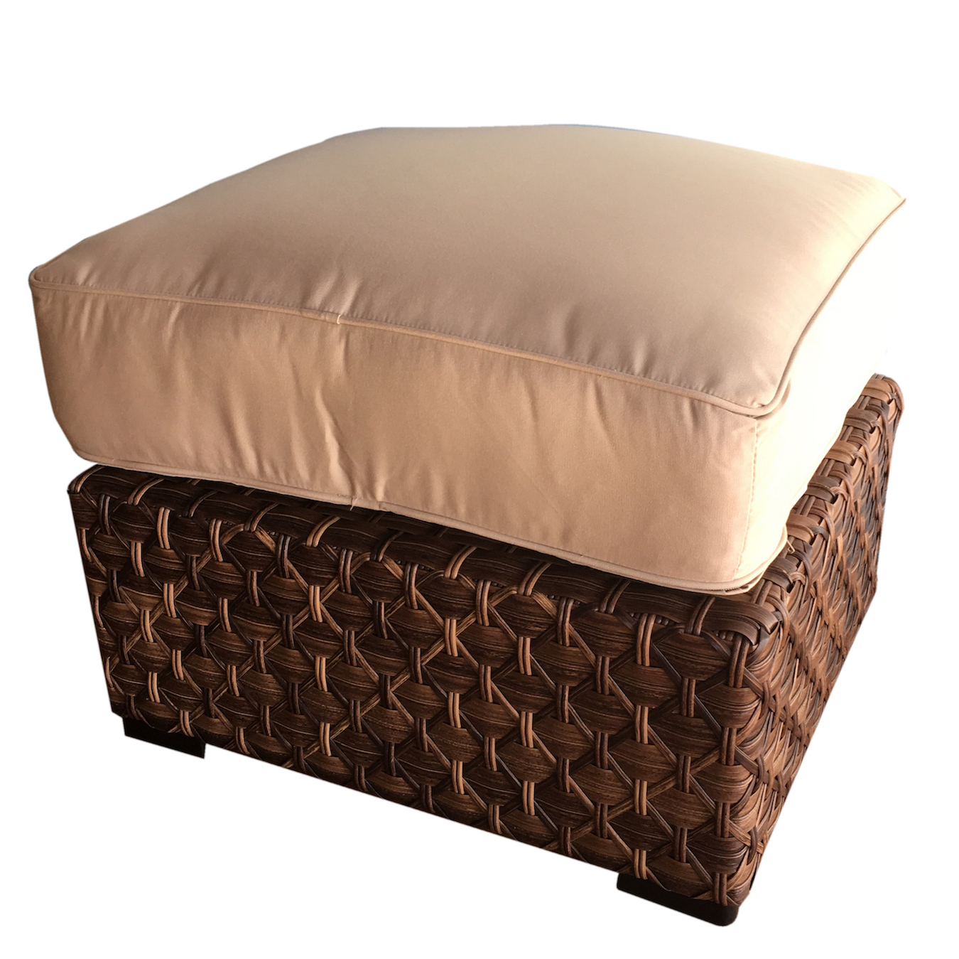 Westbury Outdoor Wicker Ottoman4 available