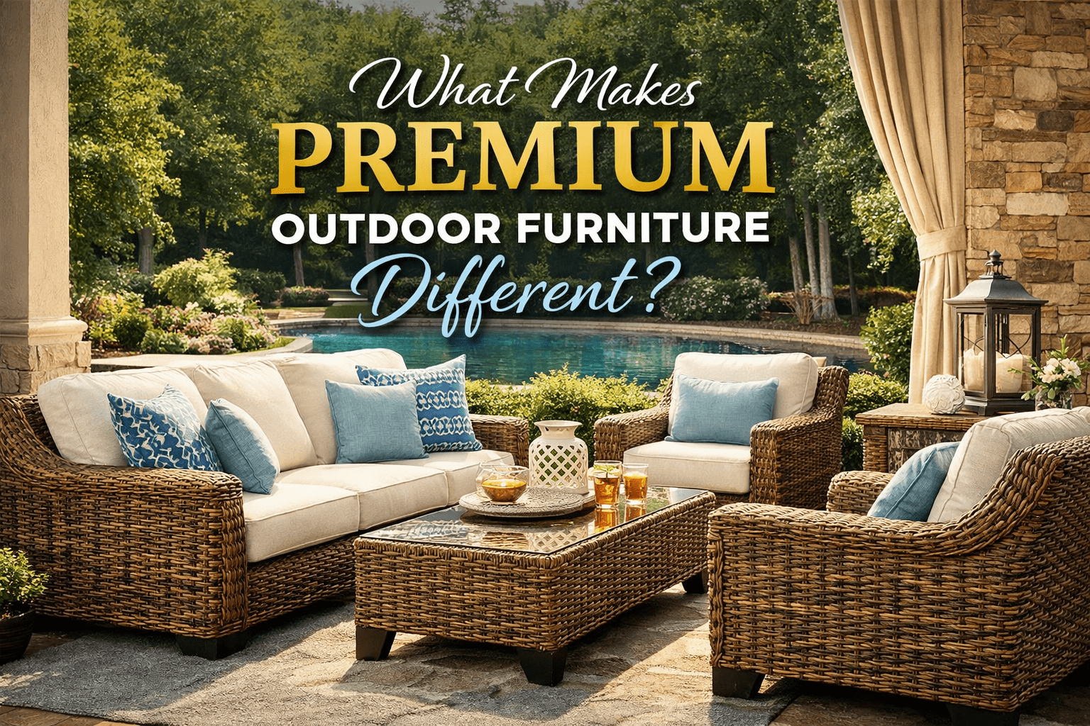 Different Outside Premium Outdoor Furniture vs Cheap: What’s the Difference?