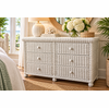Wicker 6 Drawer Dresser - Elana