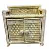 Wicker Bathroom Wall Cabinet