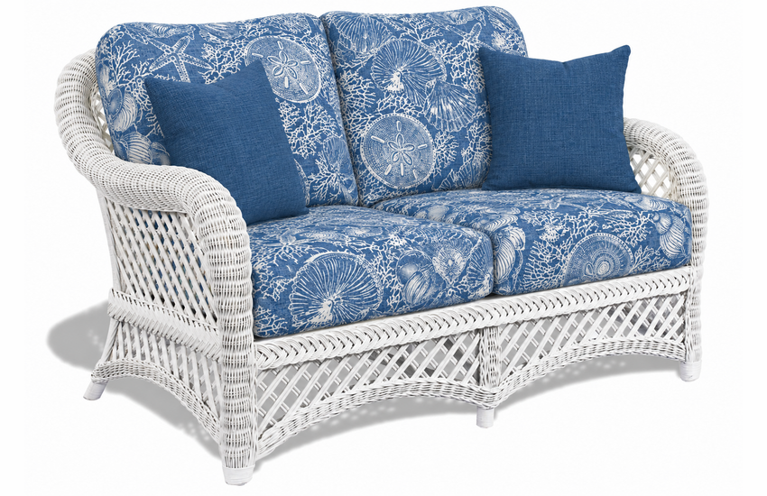 Wicker Loveseat Cushions (4 Cushions)