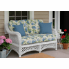 Wicker Loveseat - Lanai White