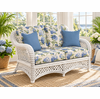 Wicker Loveseat - Lanai White