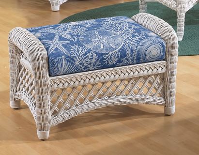 Wicker Ottoman Cushion