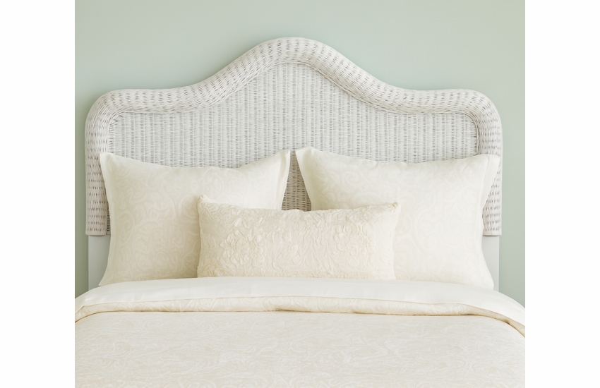 Wicker Queen Headboard