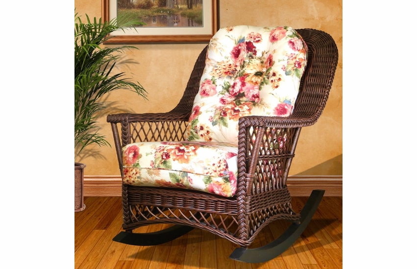 Wicker Rocker Bar Harbor