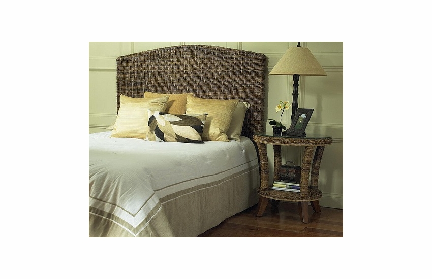 Wicker Seagrass Headboard Photo Wicker Paradise