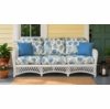Wicker Sofa - Lanai White