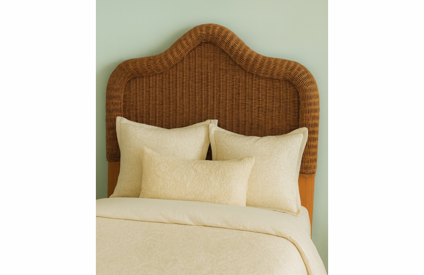 Wicker Twin Headboard - Elana    Minimum order is for 2 twin headboards or another item from the same collection