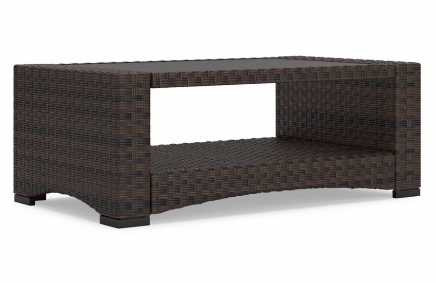 Windglow Outdoor Wicker Coffee Table