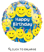 18 inch Birthday Smiles