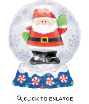 Santa Snow Globe